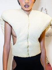 Casual Cotton Vest Coat