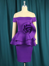 Strapless Backless Ruffles Slim Party Dress