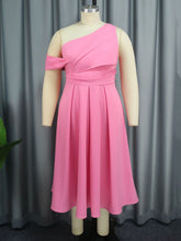 One-shoulder Slim Party Dress