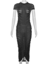 See through Slim Knit Dress