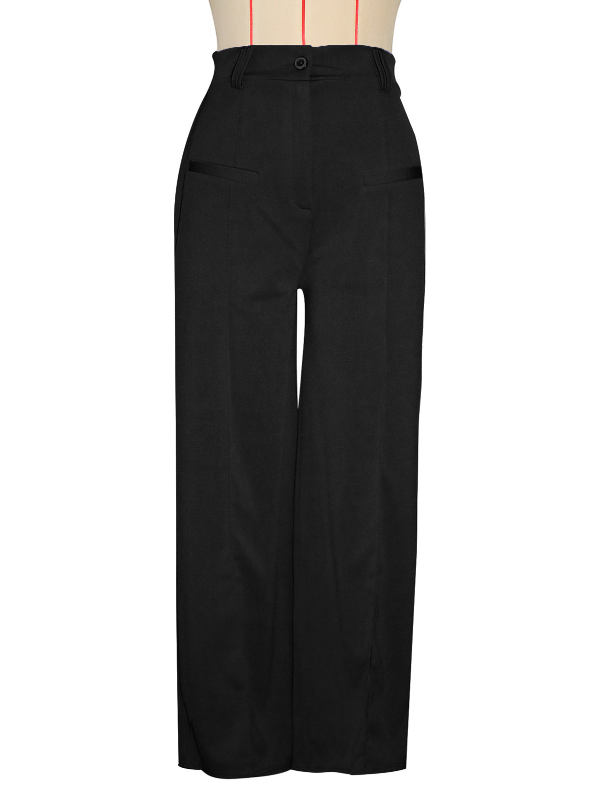 Casual Wide-Leg Pants