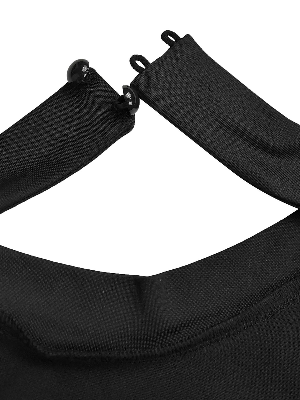 Elegant Halter Contrast Backless Maxi Dress