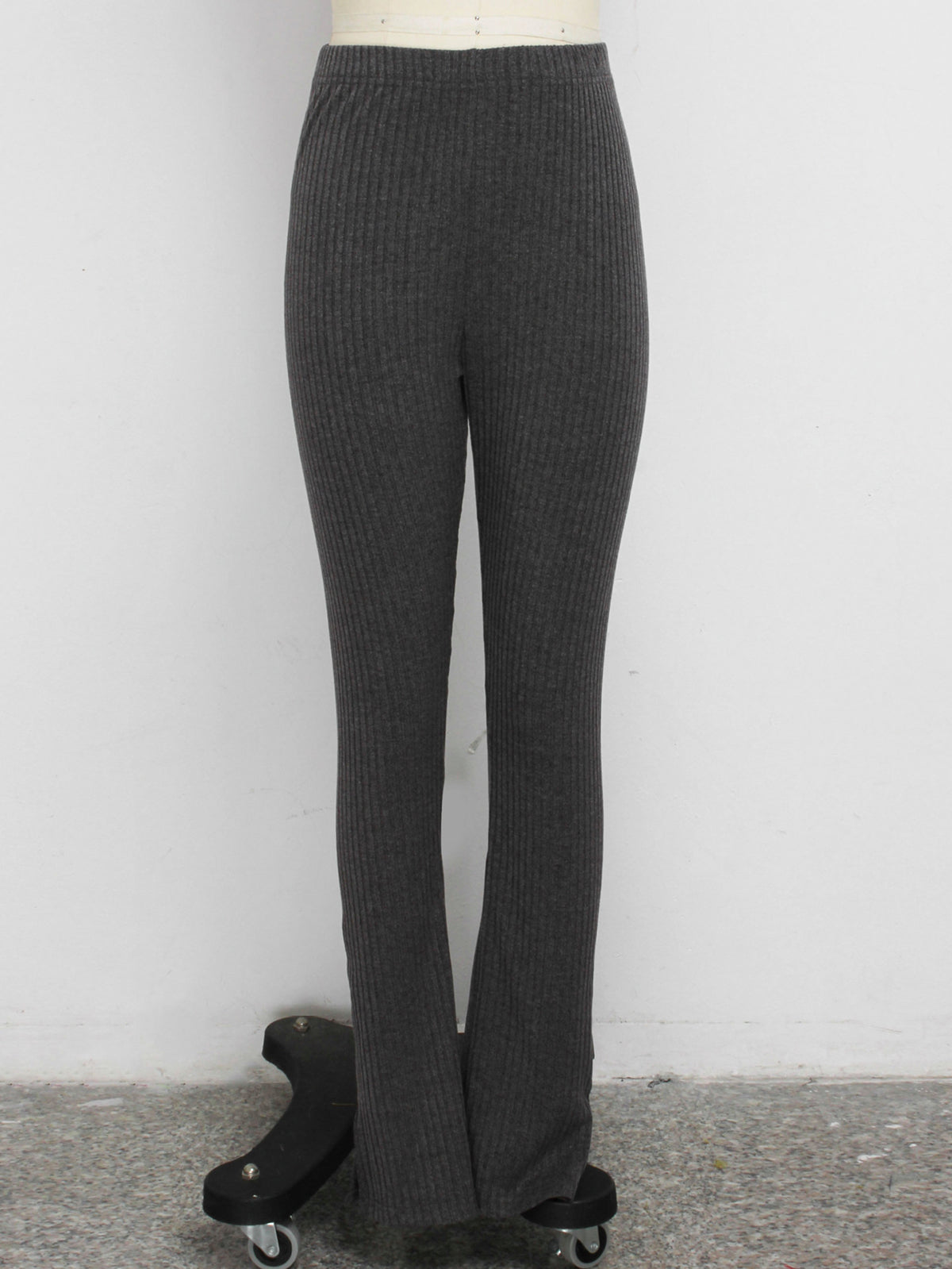 Ribbed Knit High Waist Leggings