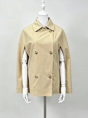 Vintage Cape Collar Cropped Jacket-boutique