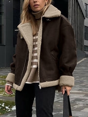 Retro Style Warm Suede Jacket