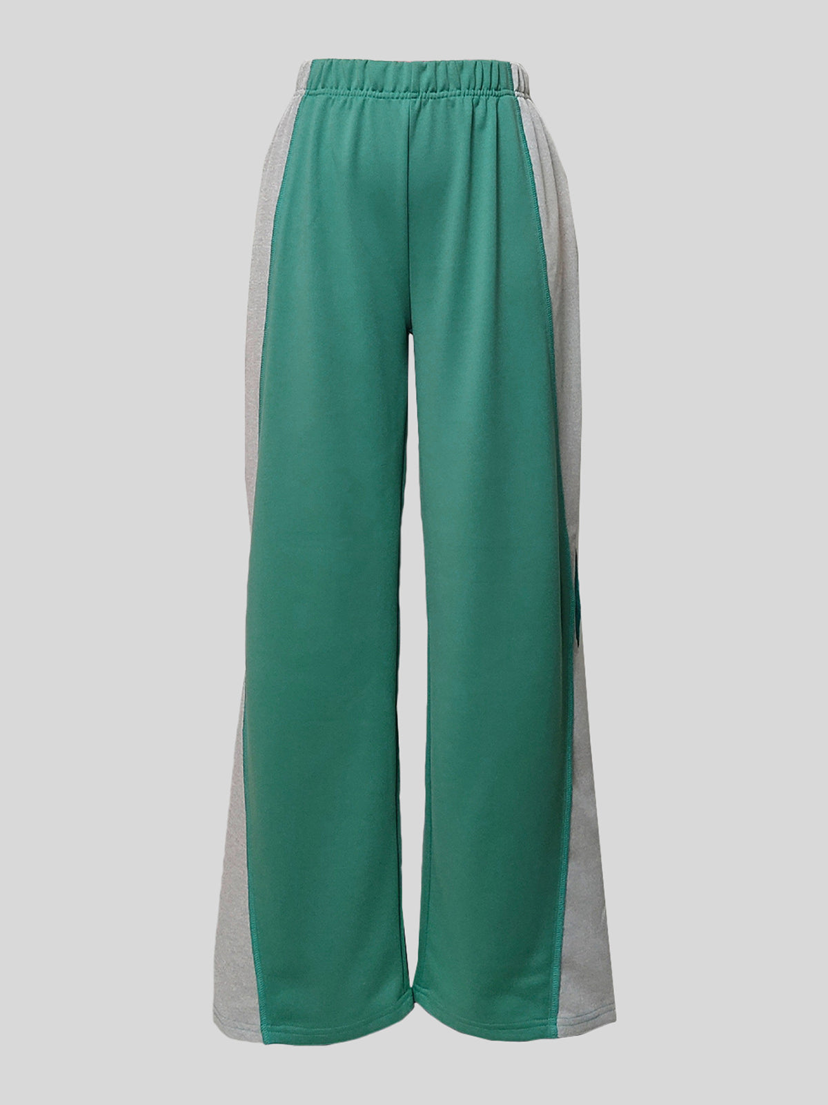 Casual Two-Tone Combo Sweatpants