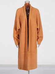 Fuzzy Oversized Duster Cardigan Coat