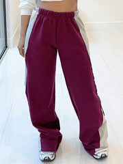 Loose Elastic Waist Casual Sweatpants