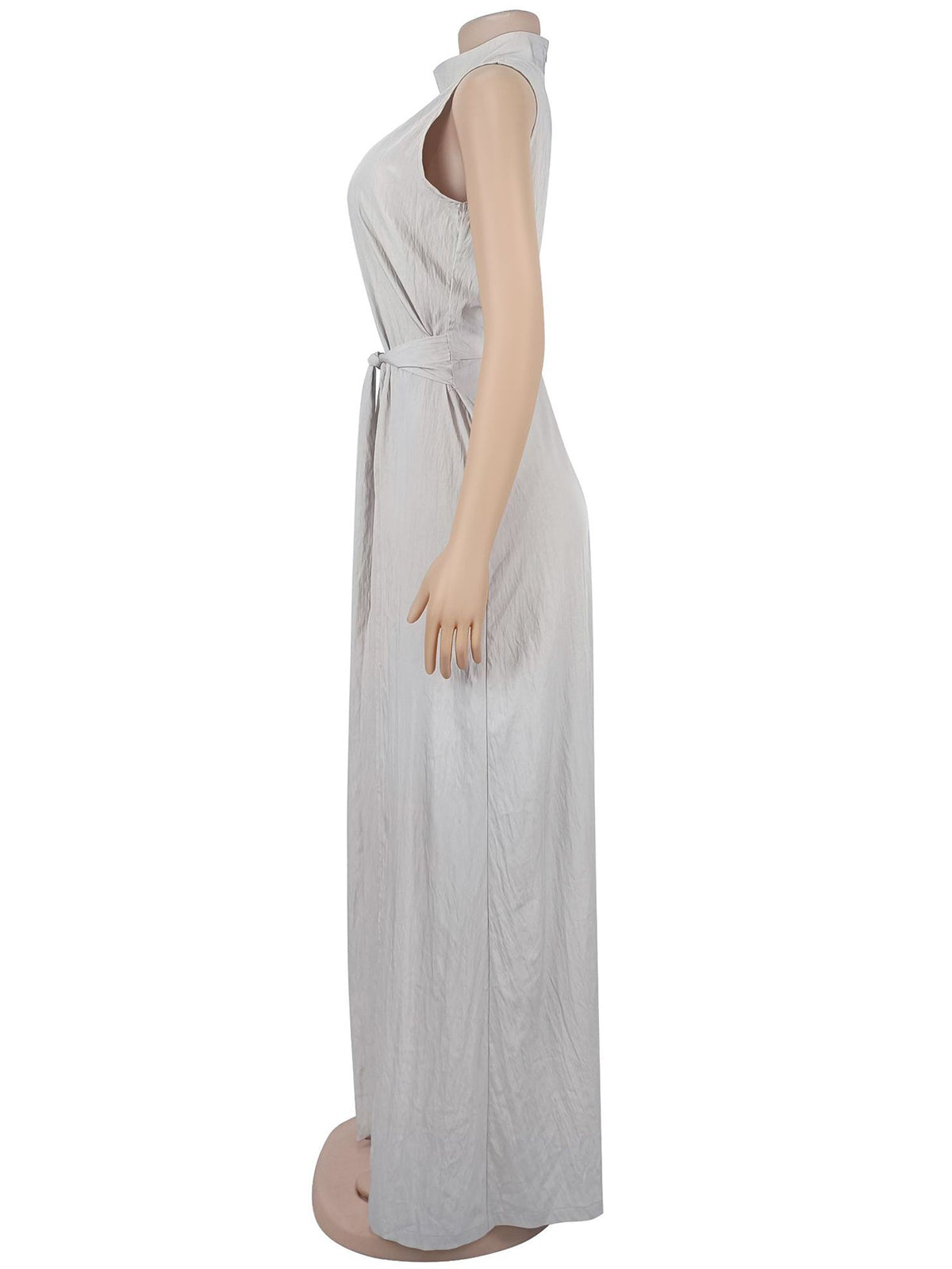 Sexy Sleeveless Lace-up Top And Pants Two Piece Set
