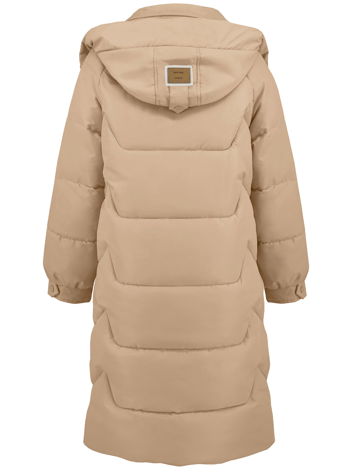 Fashion Zipper Hooded Cotton Padded Coat