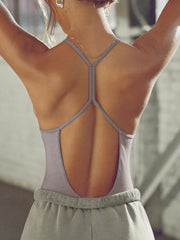 Casual Sleeveless Sports Yoga Bodysuit