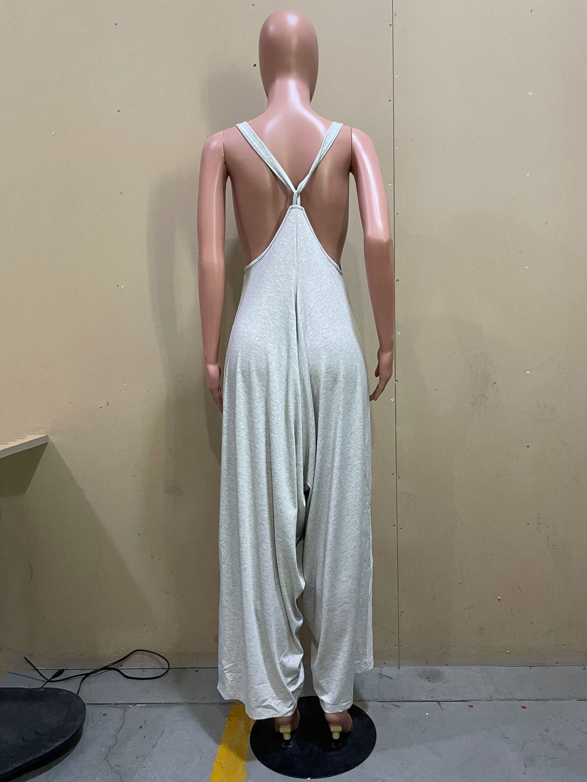Casual Sleeveless Saggy Jumpsuit