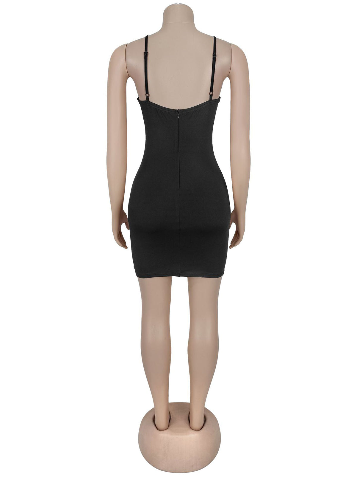 Sexy Rhinestone Club Bodycon Mini Dress