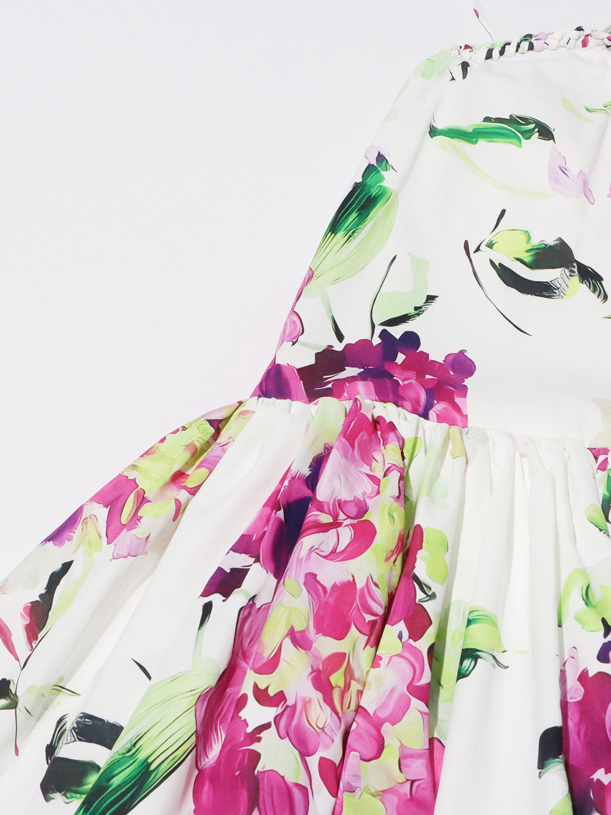 Sexy Floral Print Spaghetti Strap Mini Dress