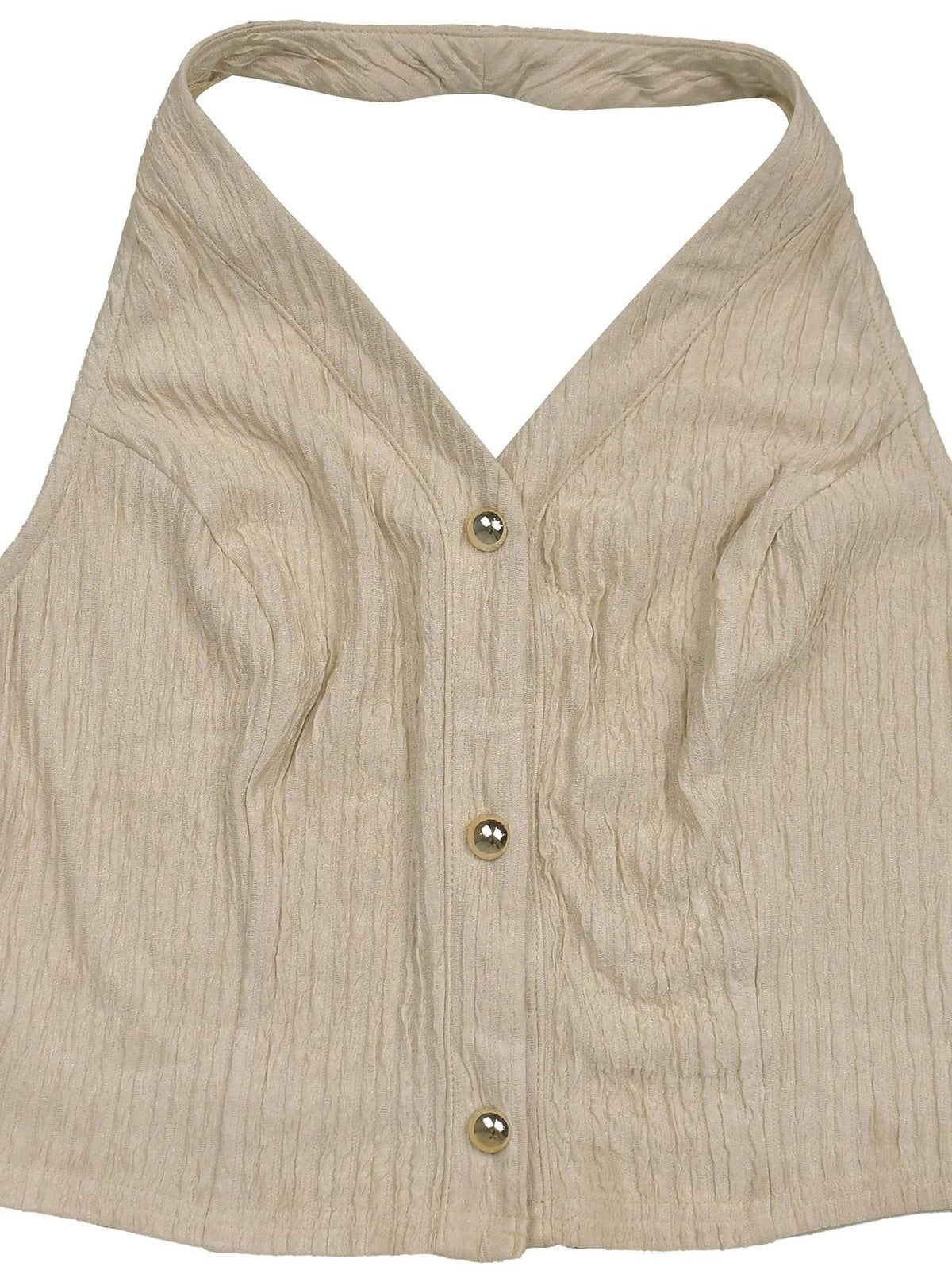 Casual Halter Sleeveless Bandage Trousers Two Piece Set