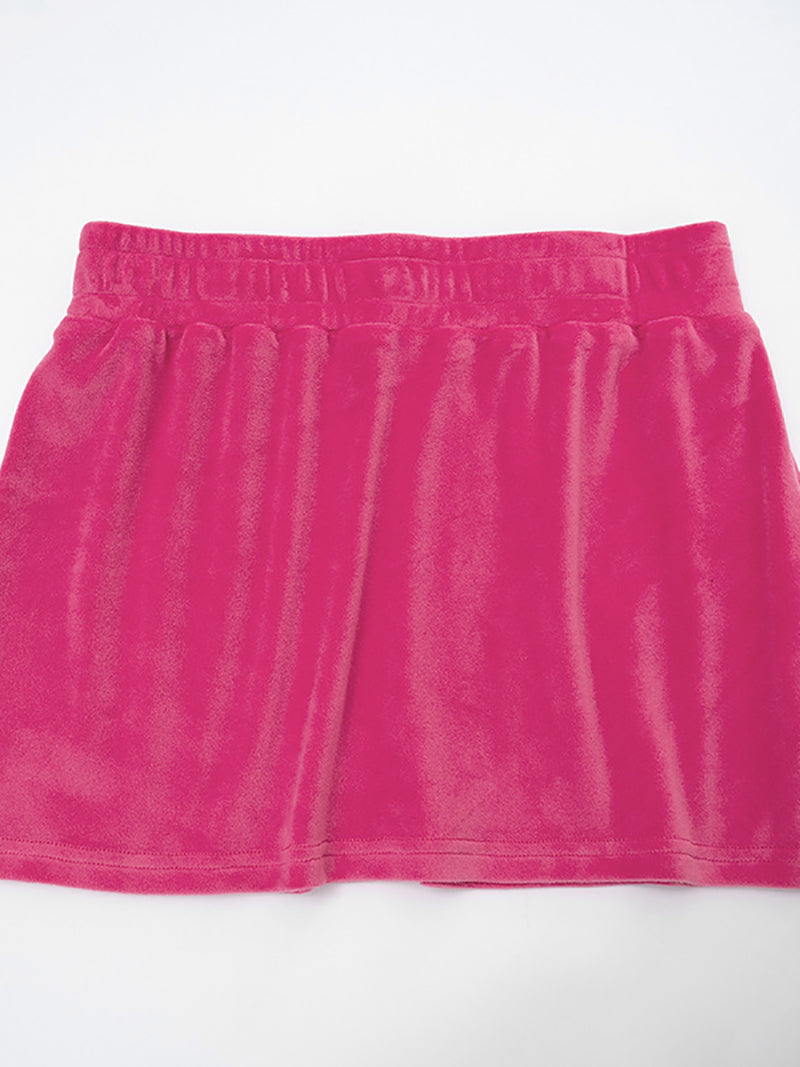 Sexy Hooded Crop Top and Package Hip Skirt Sets