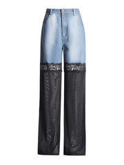 Nensi Dojaka Blue Hybrid Jeans