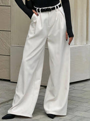 Fashion Casual High Waist Wide Leg Pants