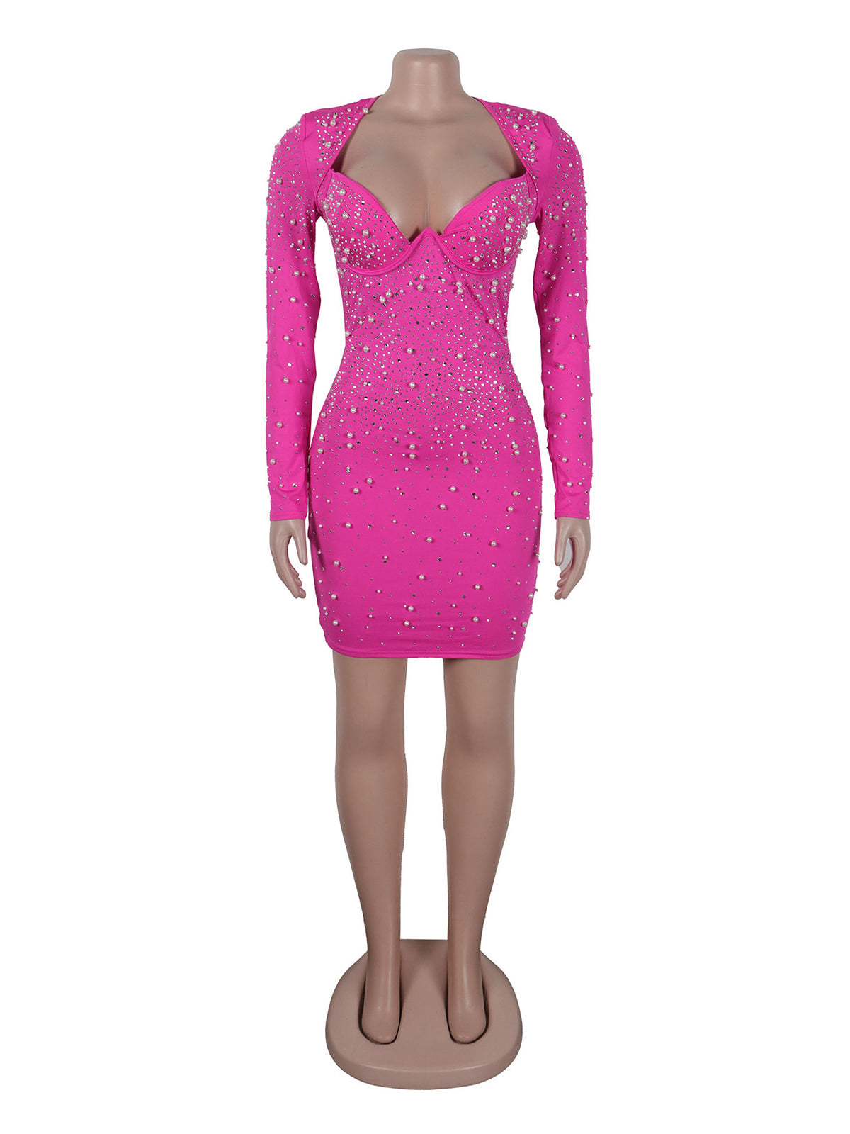 Sparkly Sequins Birthday Party Mini Dress