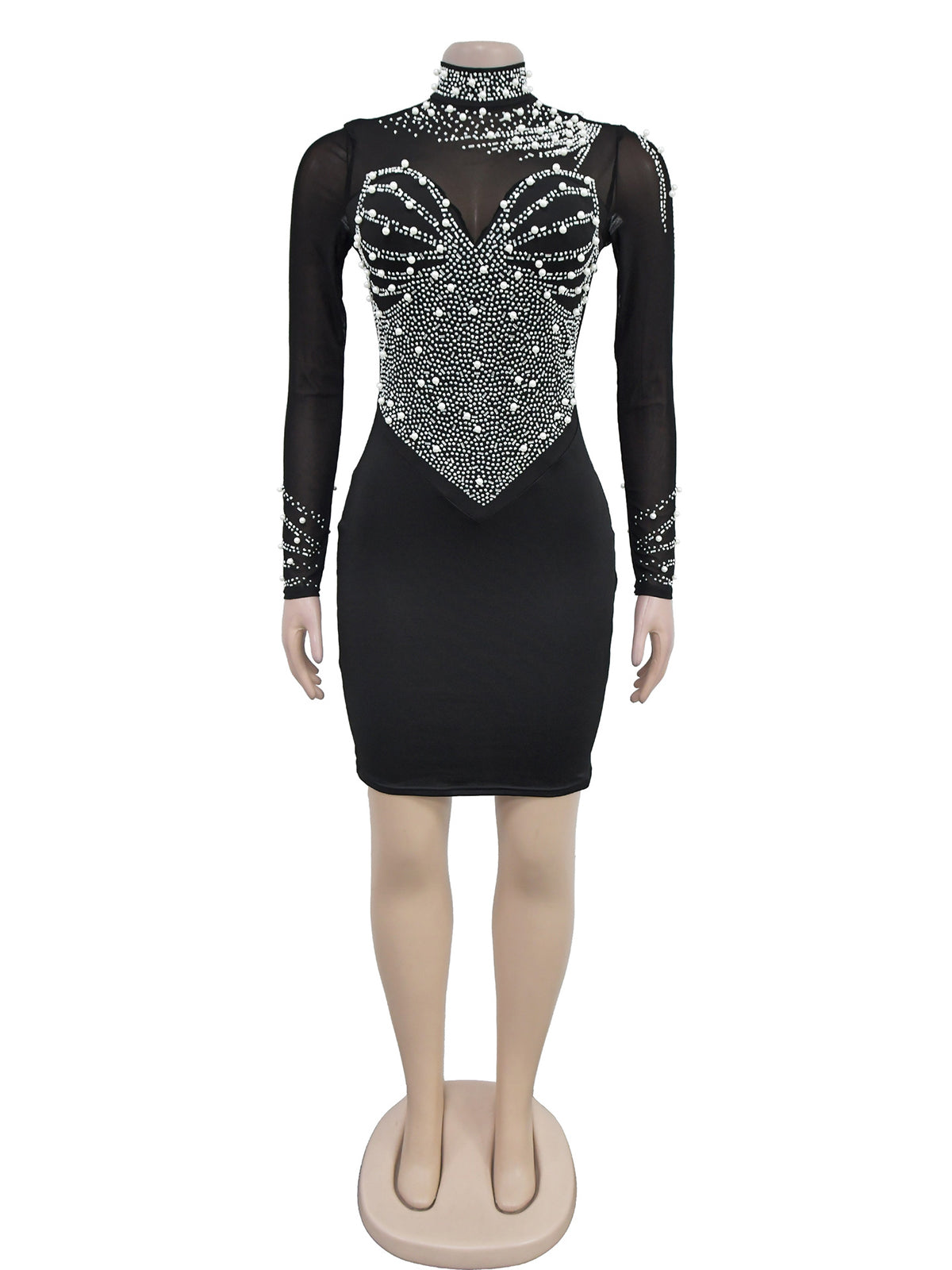 Sexy Sparkling Rhinestone Bodycon Dress