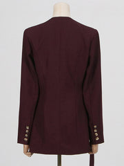 Deconstructed Asymmetric Blazer-boutique