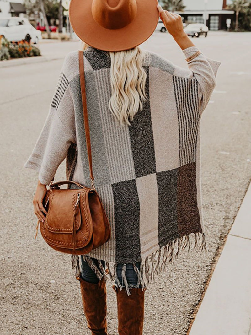 Fashion Tassels Knit Cardigan Coat