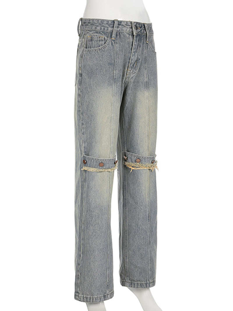 All Too Well Tinted Wide Leg Jeans