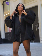 Stand Collar Zip Lightweight Windbreaker