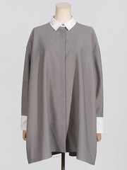 Fashion Casual Minimalist Loose Coats