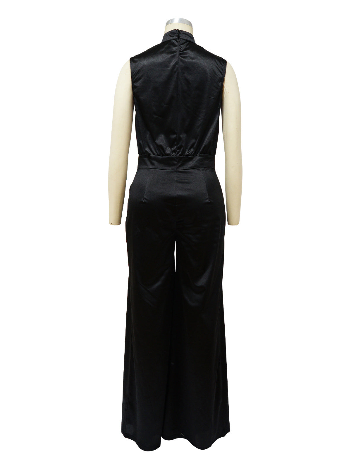 Fashion Sleeveless Wide Leg Jumpsuit