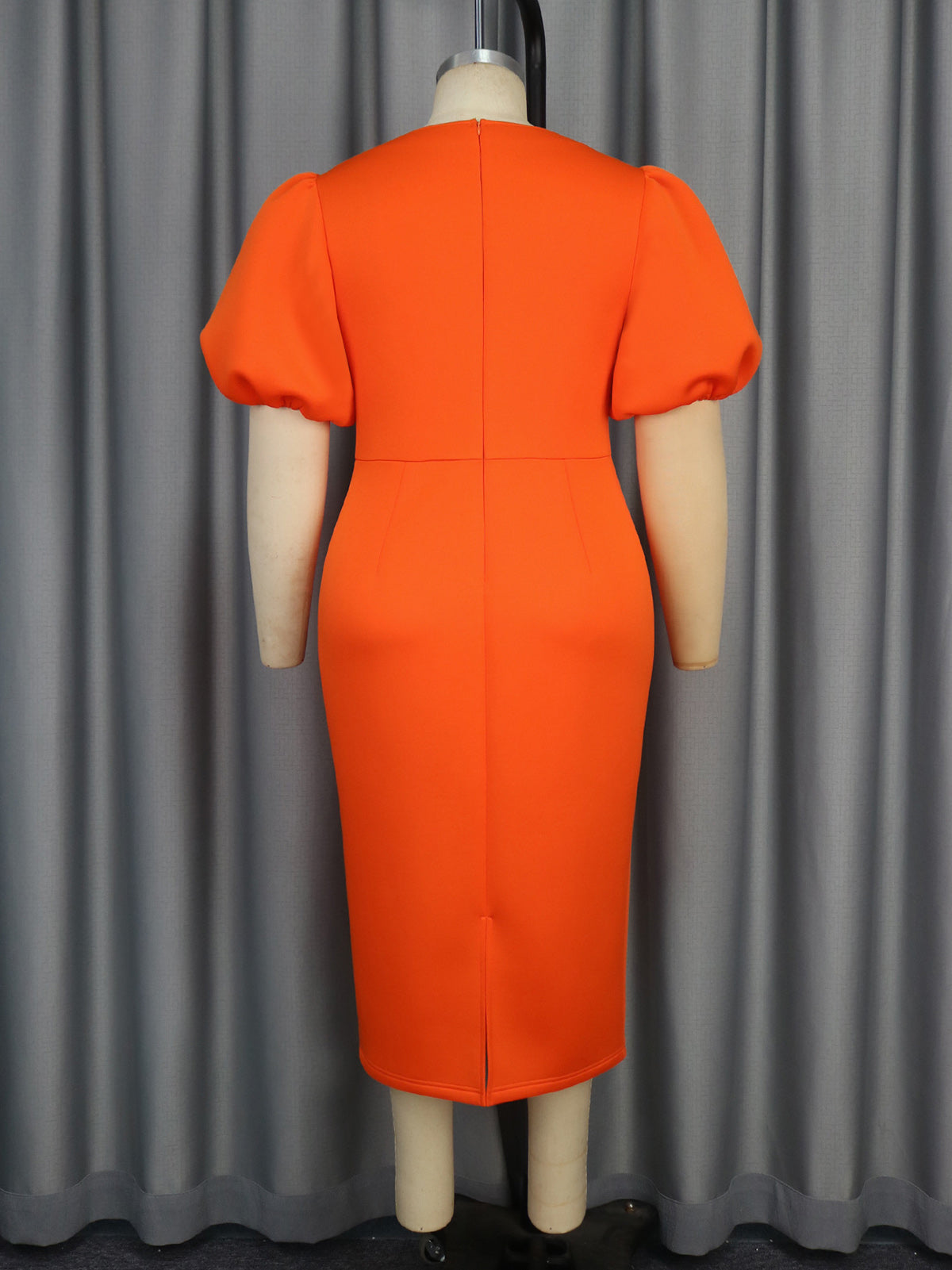 Elegant Bow Decor O Neck Evening Dress