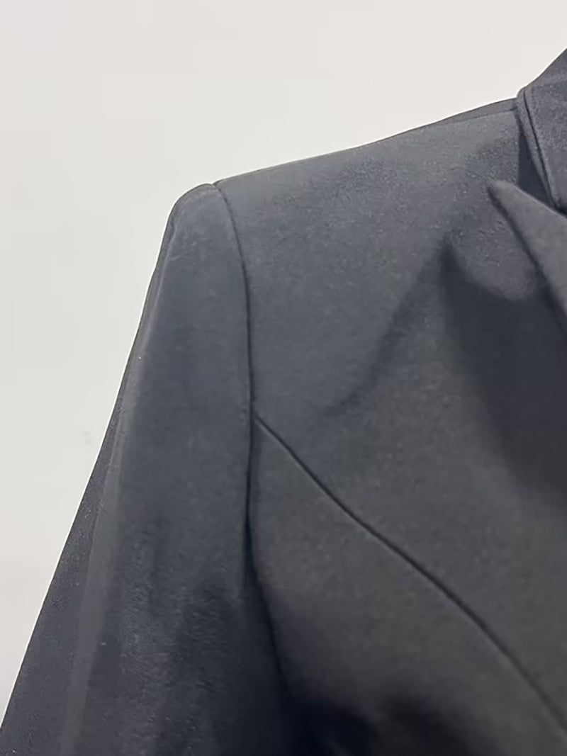 Fashion Bowknot Cut-out Blazer