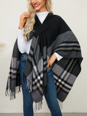 Fashion Cape Knit Coat