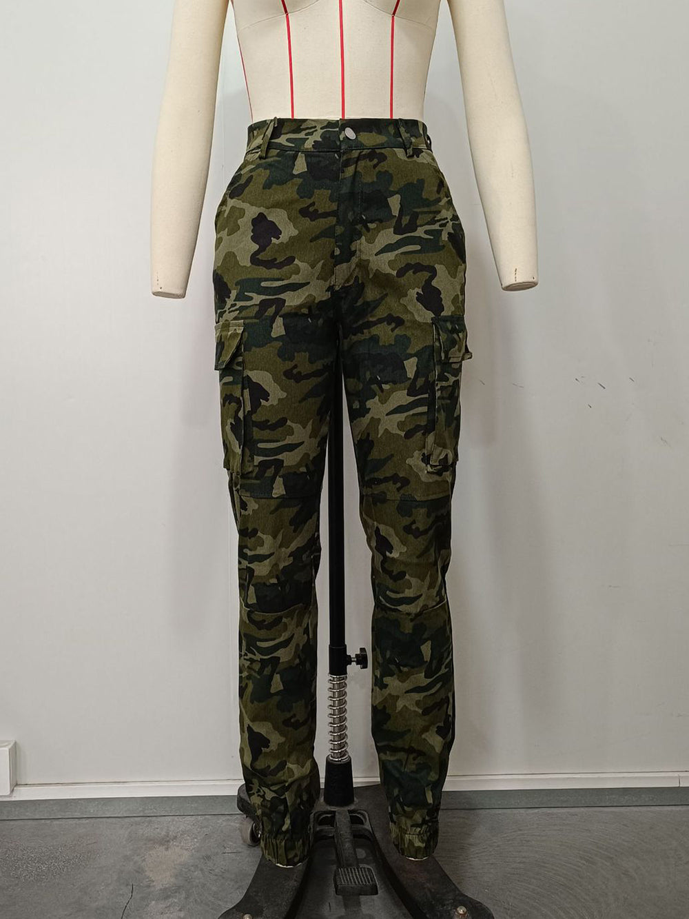 Camouflage Cargo Pants Casual Trousers