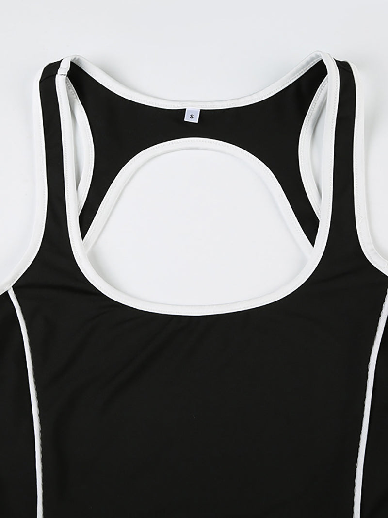 Casual Backless Jumpsuit Sports Fitness Yoga Wear