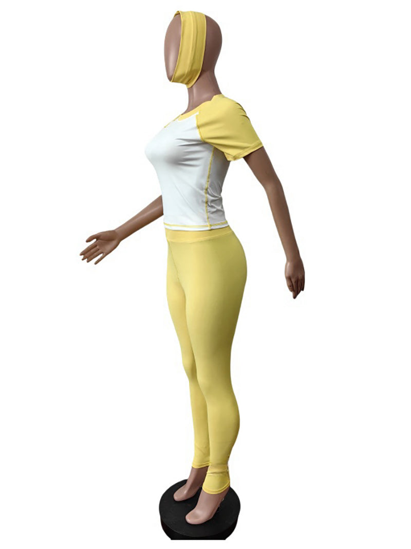 Fashion Tight High Stretch Yoga Sportswear Set