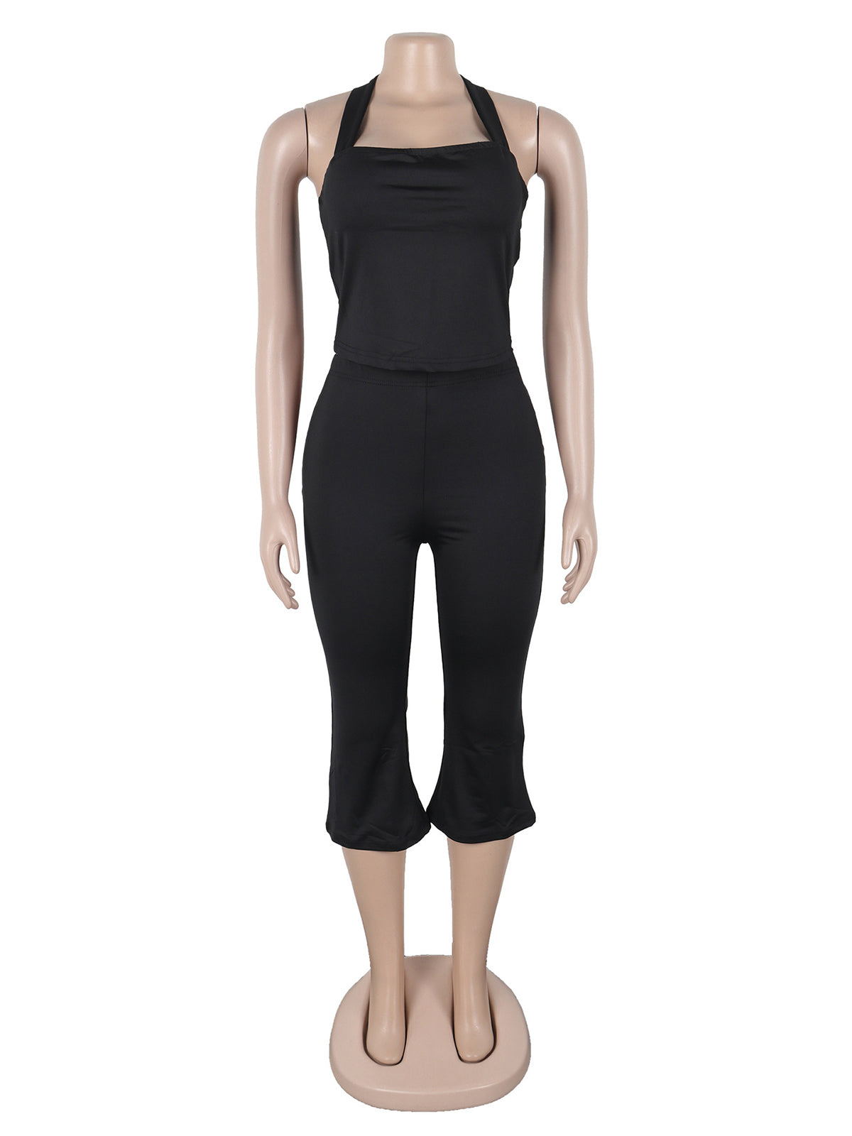 Fashion Halter Vest And Trousers Casual Set