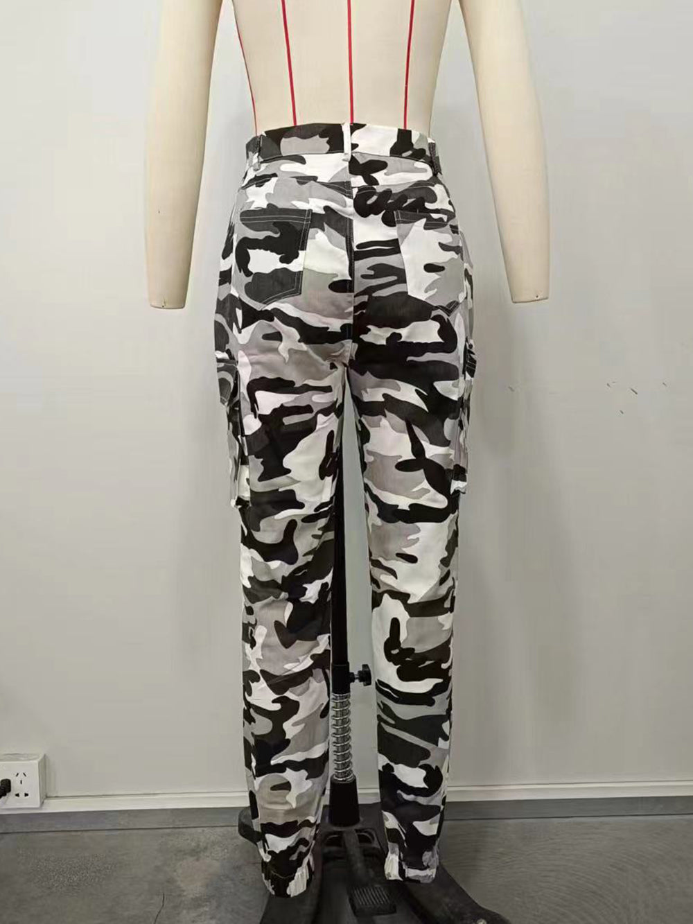 Camouflage Cargo Pants Casual Trousers