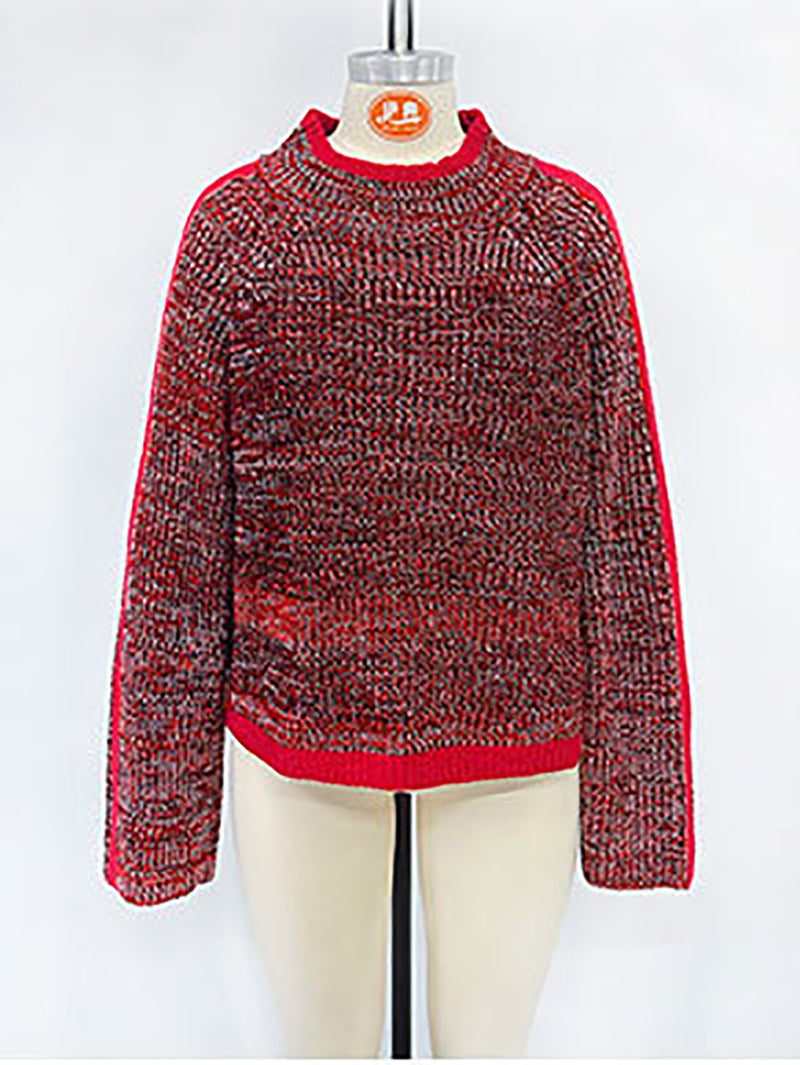 Fashion Christmas Flared Sleeve Sweater