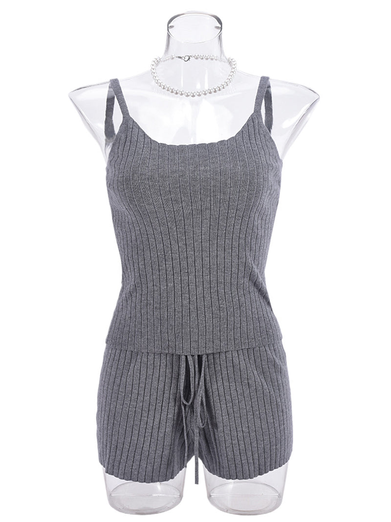 Vest Shorts Household Sports Casual Two Piece Set