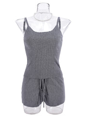 Vest Shorts Household Sports Casual Two Piece Set