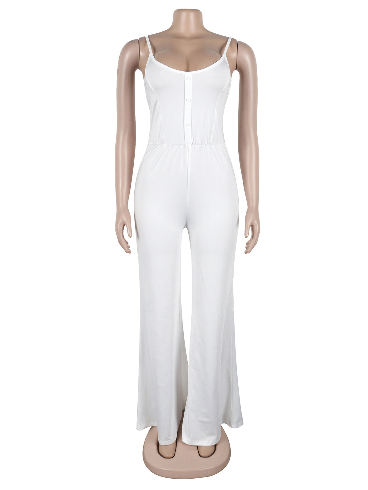 Sexy Spaghetti Strap High Waist Jumpsuit