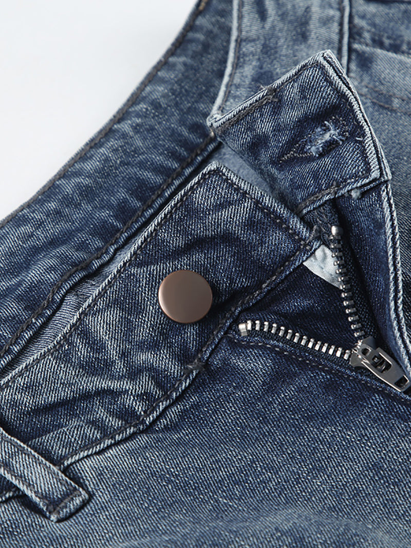 Fashion Casual Slim Flared Jeans