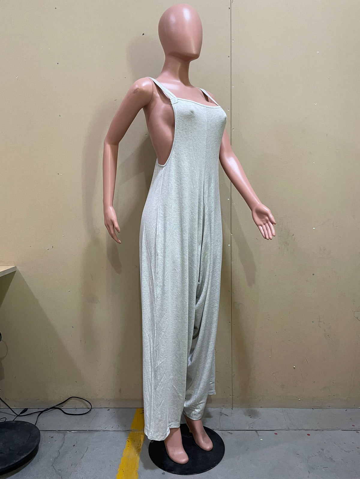 Casual Sleeveless Saggy Jumpsuit