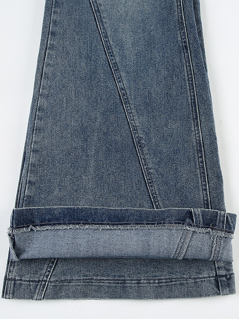 Fashion Casual Slim Flared Jeans