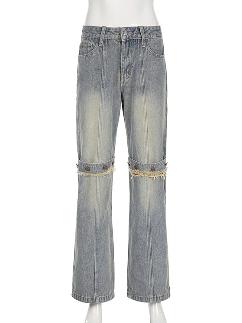 All Too Well Tinted Wide Leg Jeans