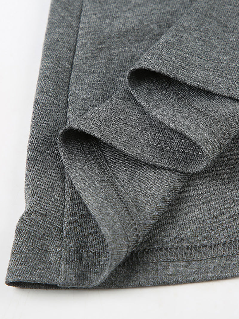 Casual Single-breasted Cardigan Midi Dress