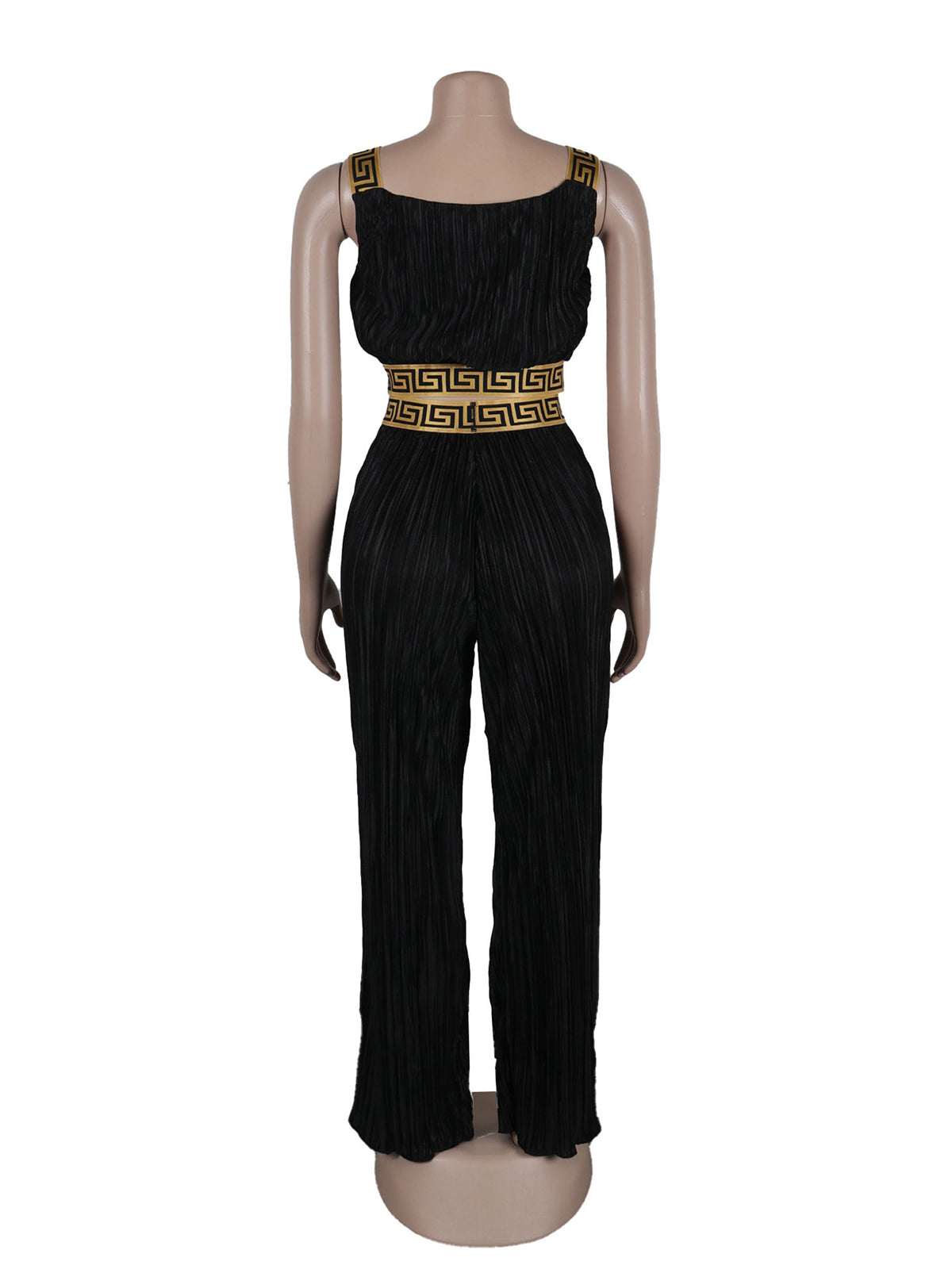 Casual Crop Vest Wide leg Pants Set