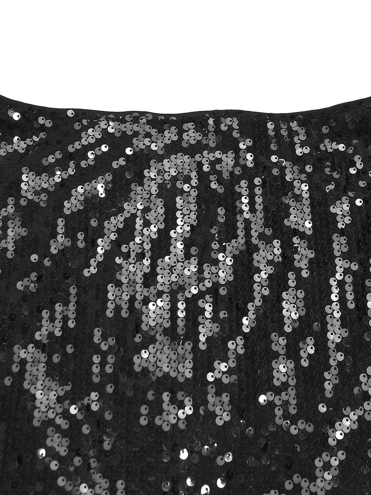 Sexy Sequin Halter Backless Top Mini Skirt Club Sets