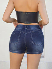 Comfortable Fashion Stretch Denim Casual Shorts